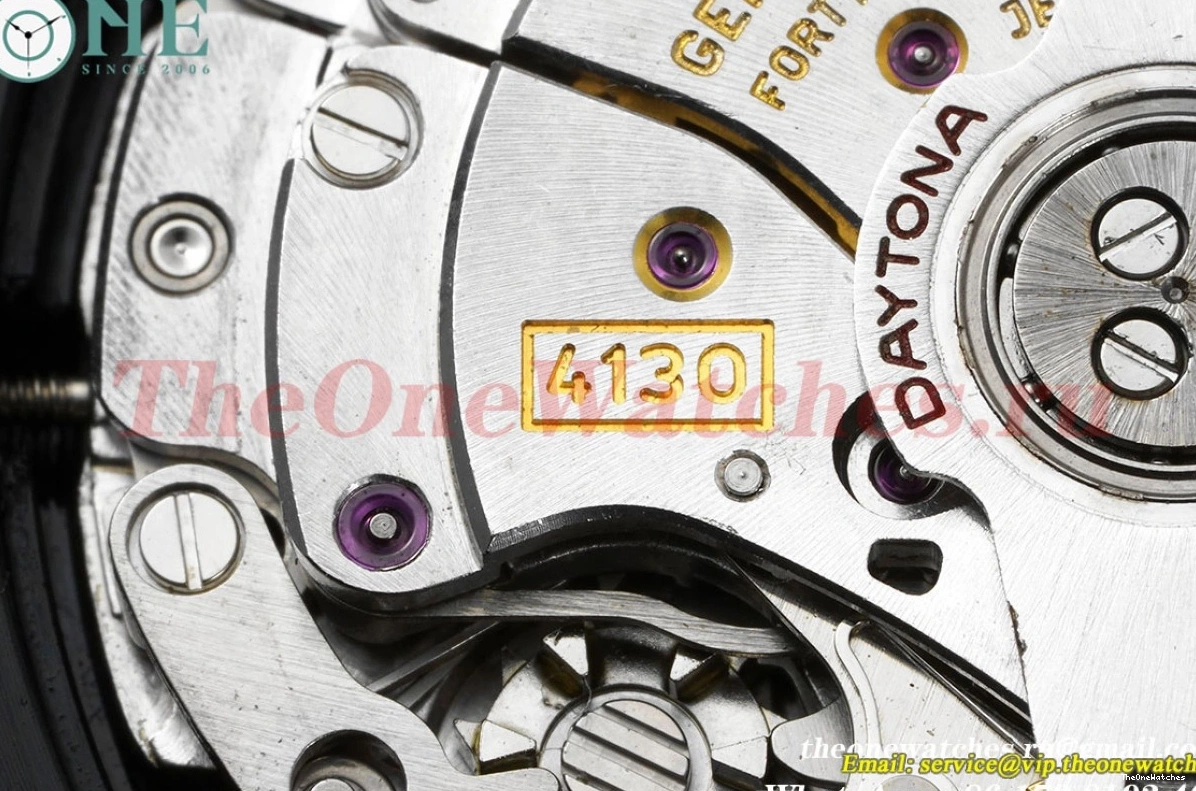 White 40mm Dial Daytona SA4130 DIW Carbon QF NY Black 1230